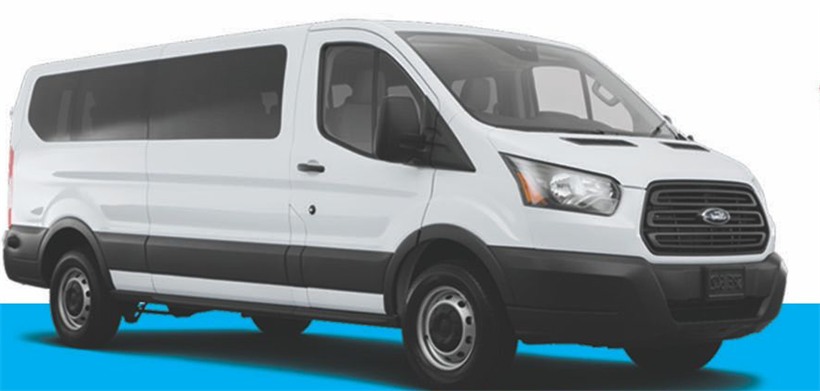 Kelly's School Transportation passenger van